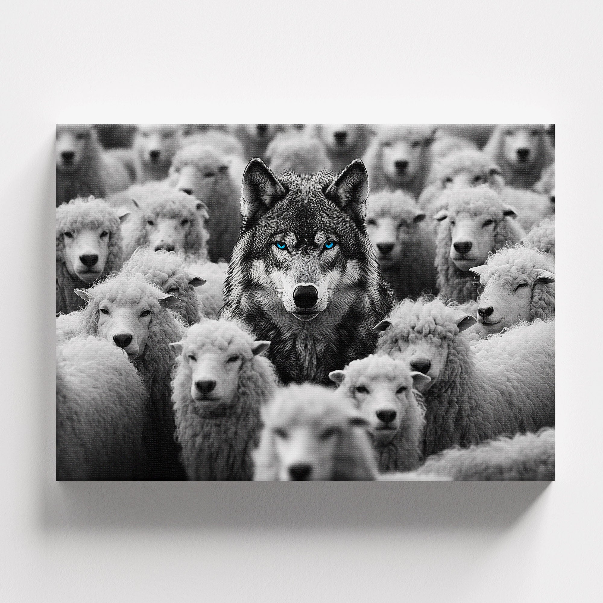 Wolf Among Sheep - Horizontal