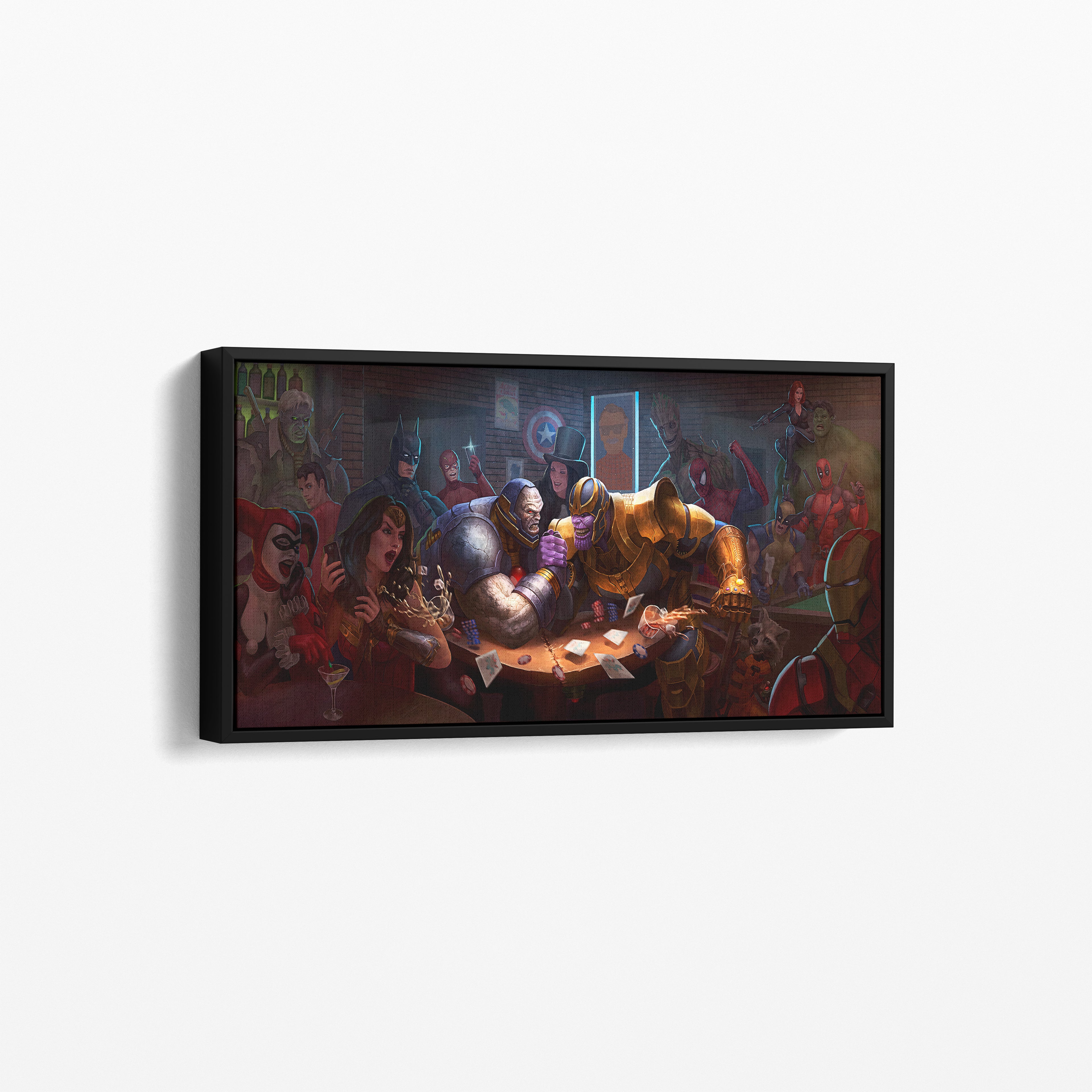 Superheroes Poker Night