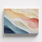 Πίνακας σε καμβά Pastel Waves, φωτογραφία προϊόντος 1.