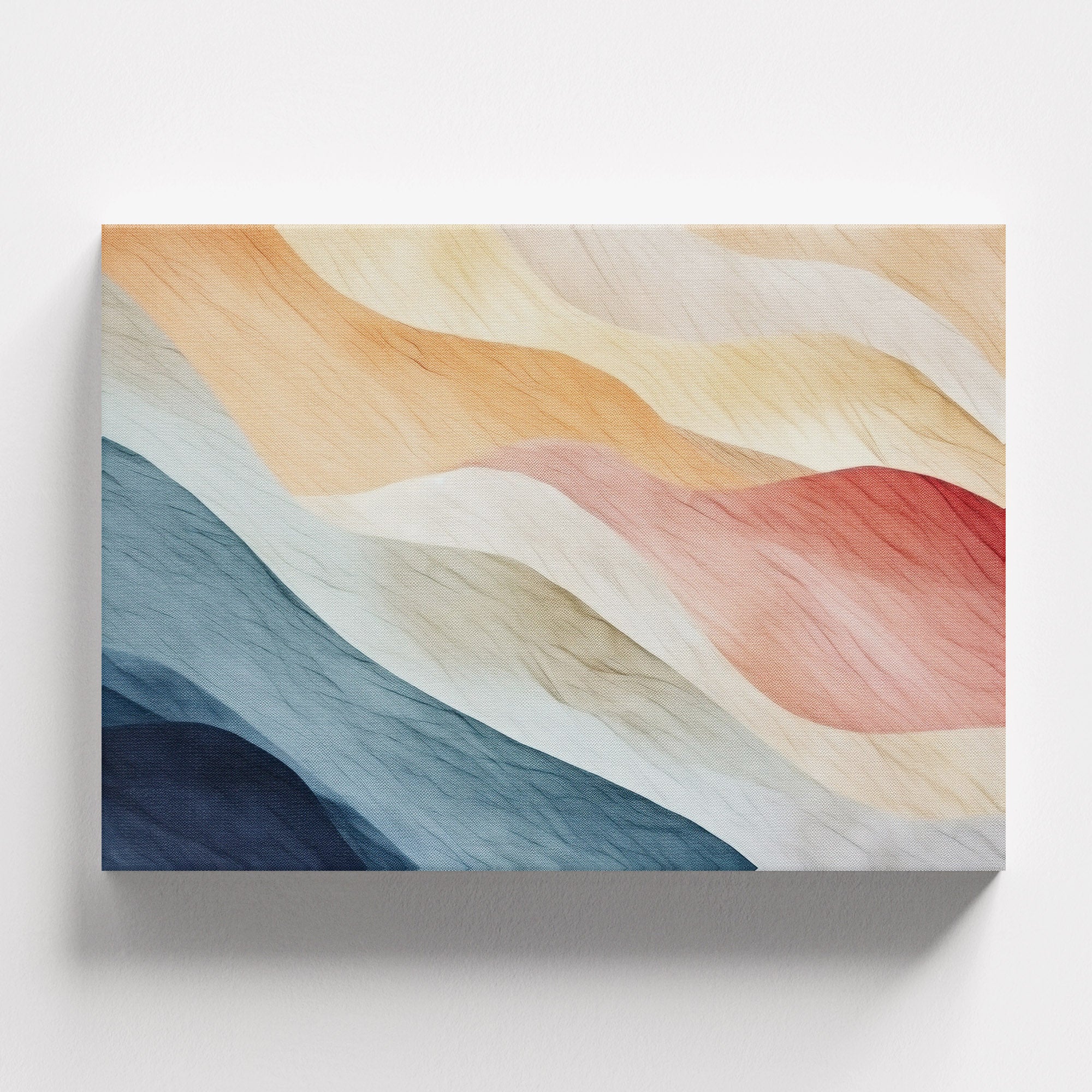 Πίνακας σε καμβά Pastel Waves, φωτογραφία προϊόντος 1.