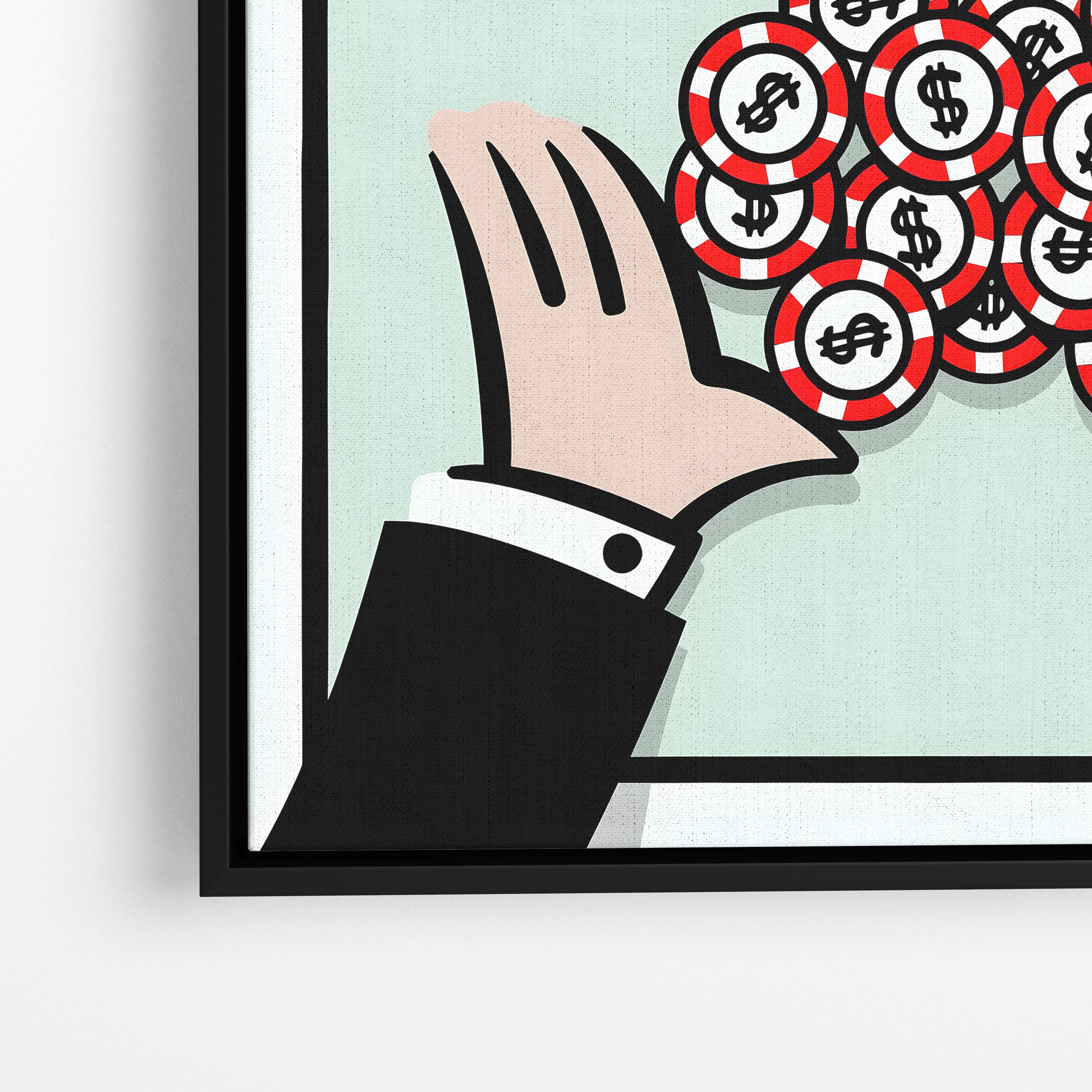 Bet On Yourself – Motivational Canvas