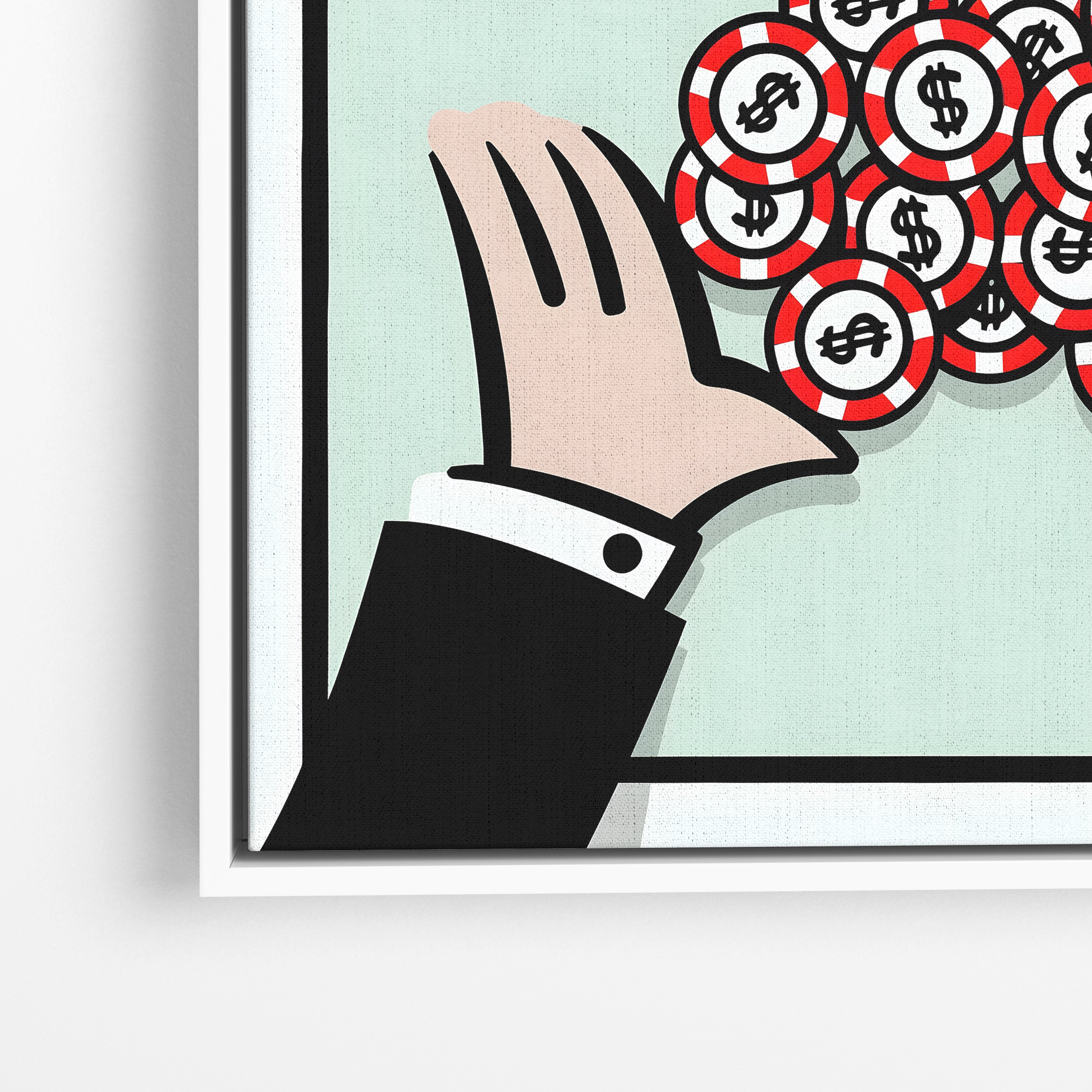 Bet On Yourself – Motivational Canvas