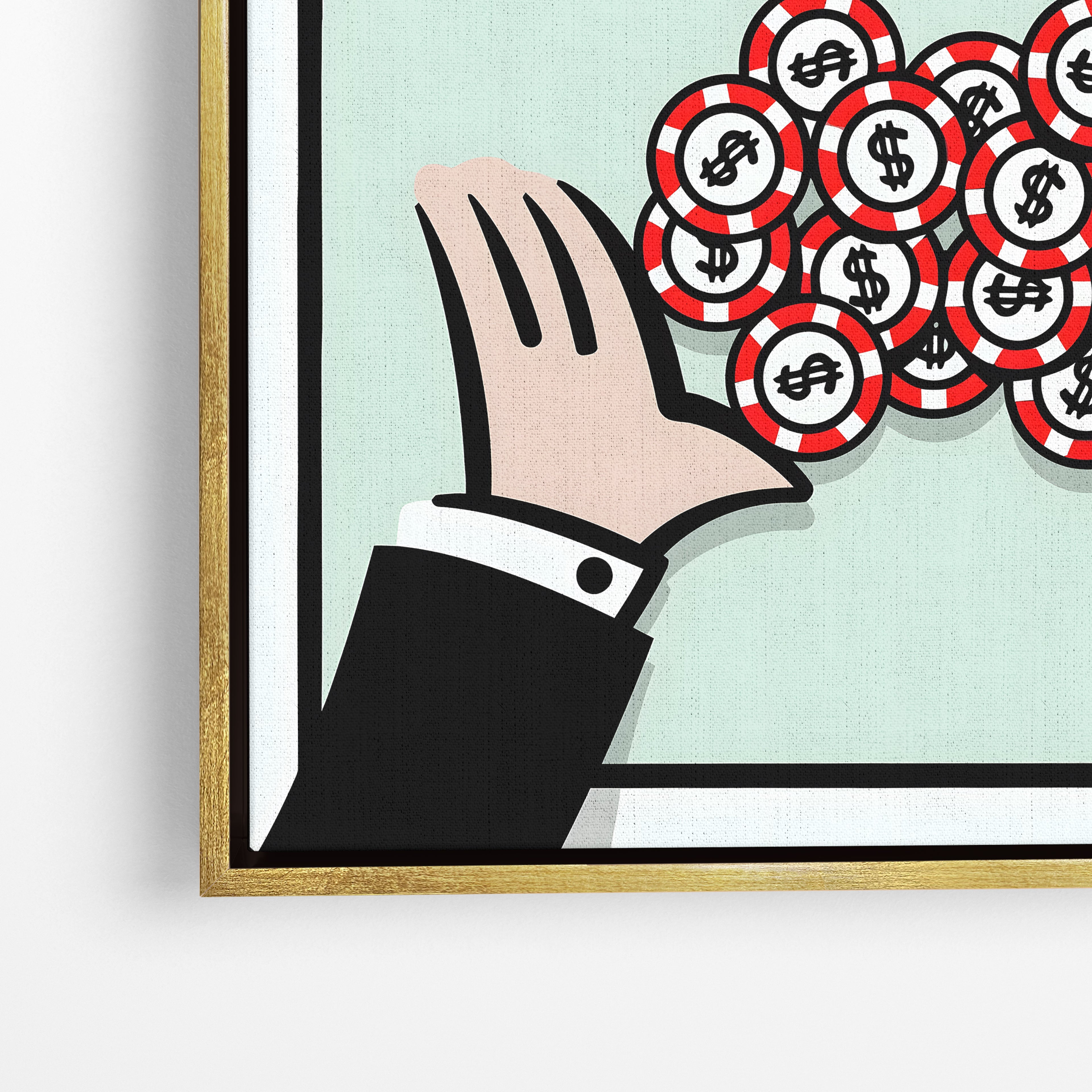 Bet On Yourself – Motivational Canvas