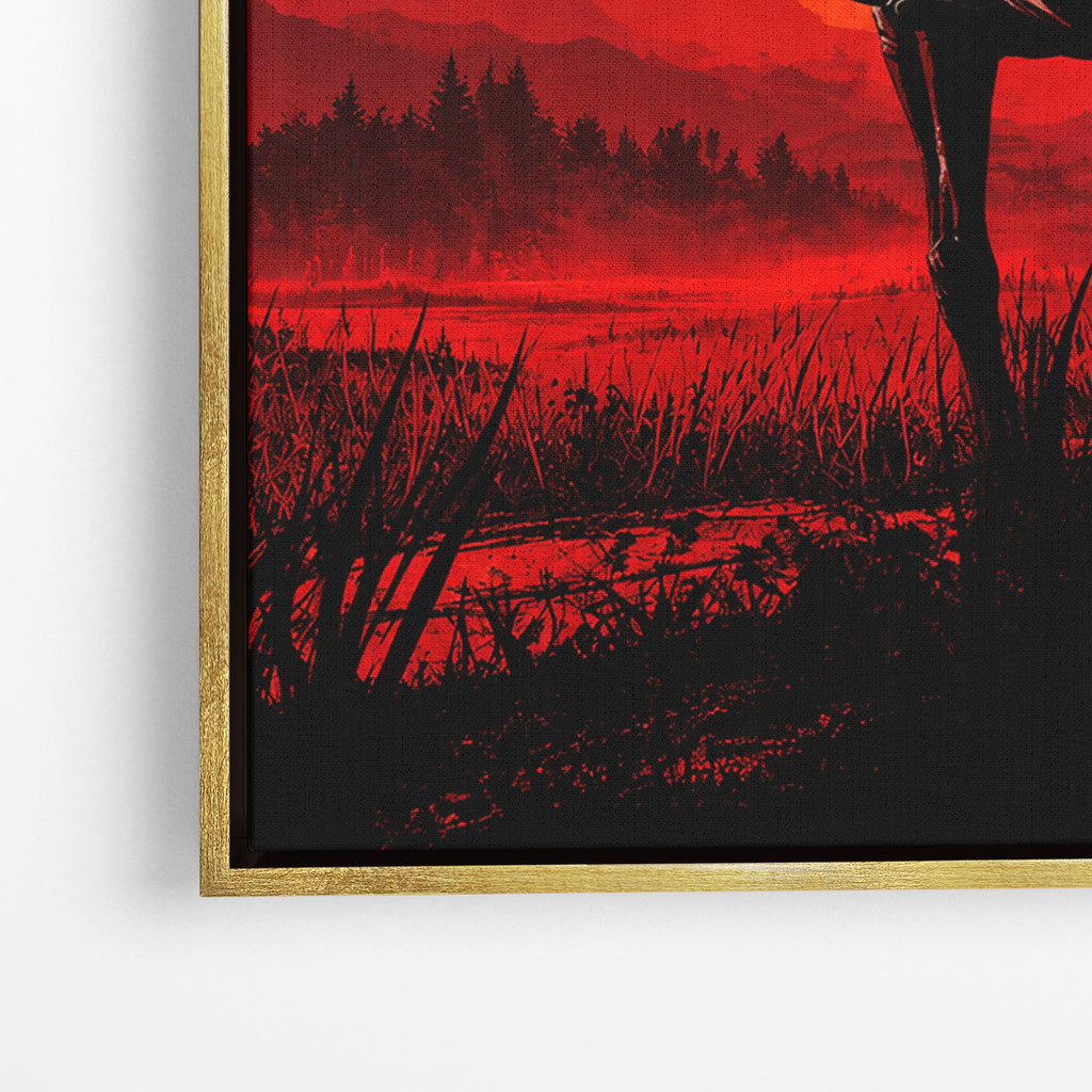 Red Sunset Cowboy