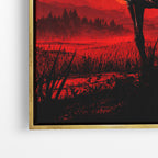 Red Sunset Cowboy