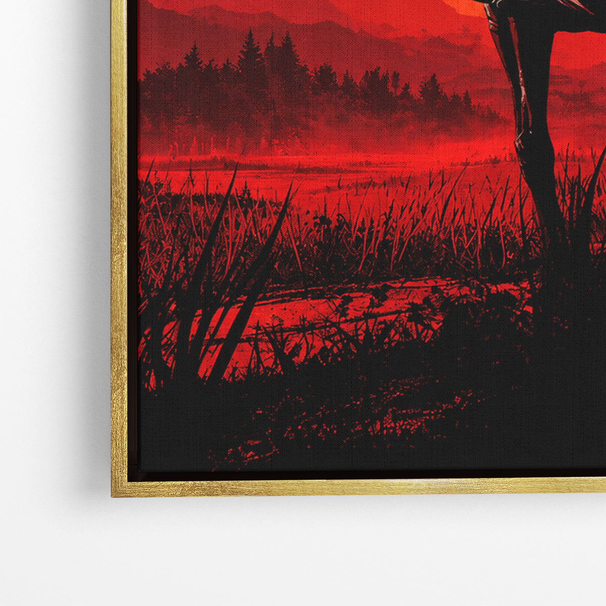 Red Sunset Cowboy