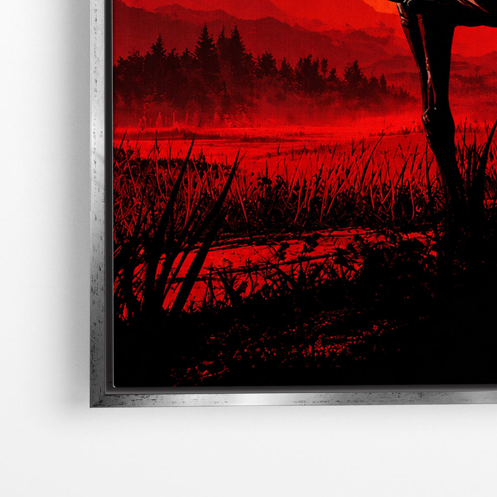Red Sunset Cowboy