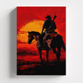 Red Sunset Cowboy