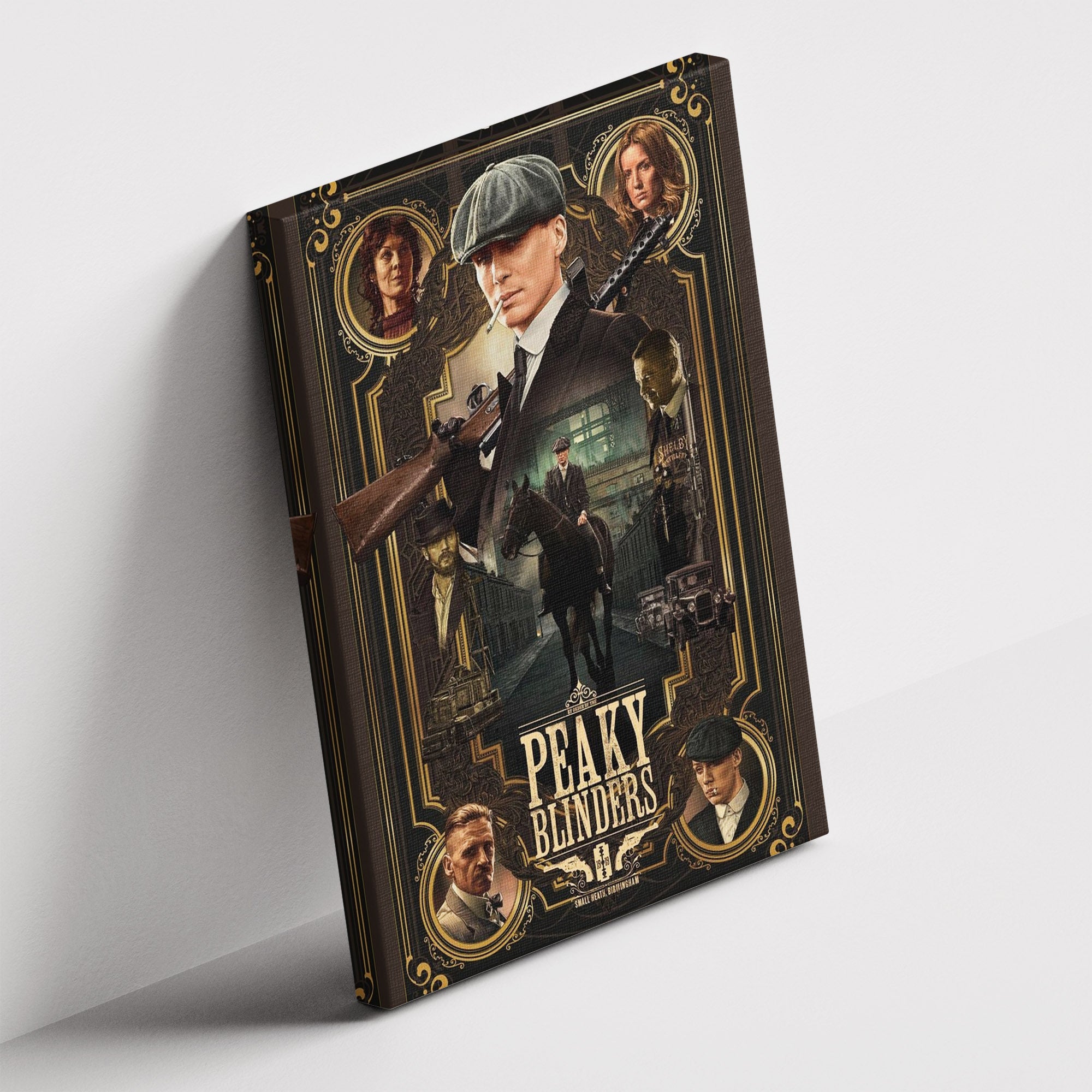 Καμβάς Peaky Blinders – Legacy σε δεύτερη γωνία λήψης, χωρίς κορνίζα.
