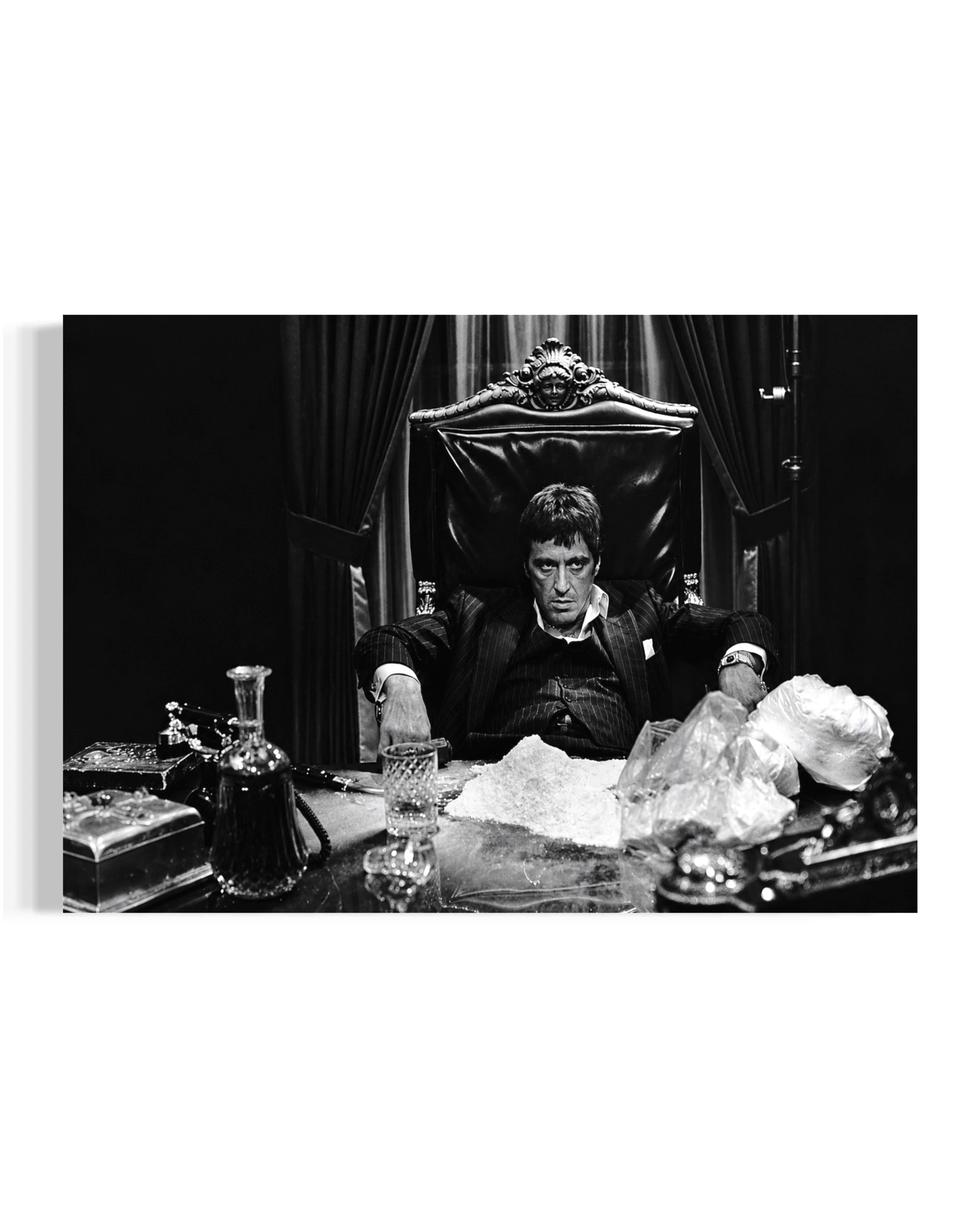 Tony Montana Black and White