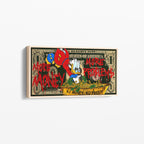 More Money – More Problems Canvas