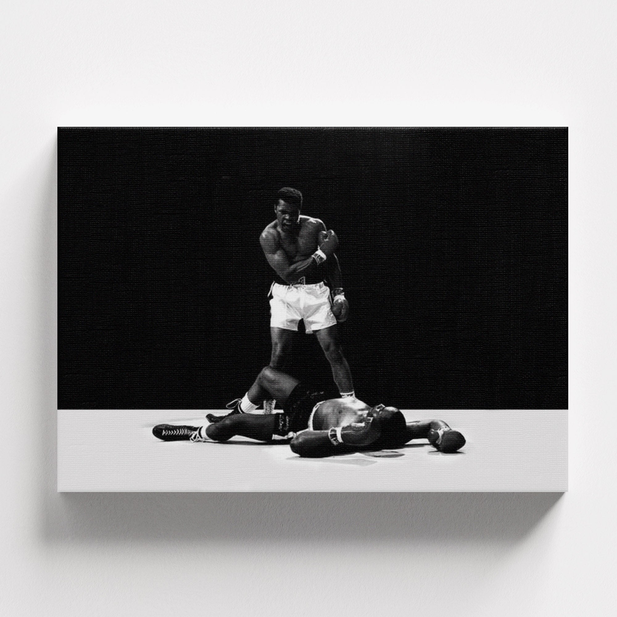 Πίνακας σε καμβά Muhammad Ali Victory, χωρίς κορνίζα, μπροστινή όψη.