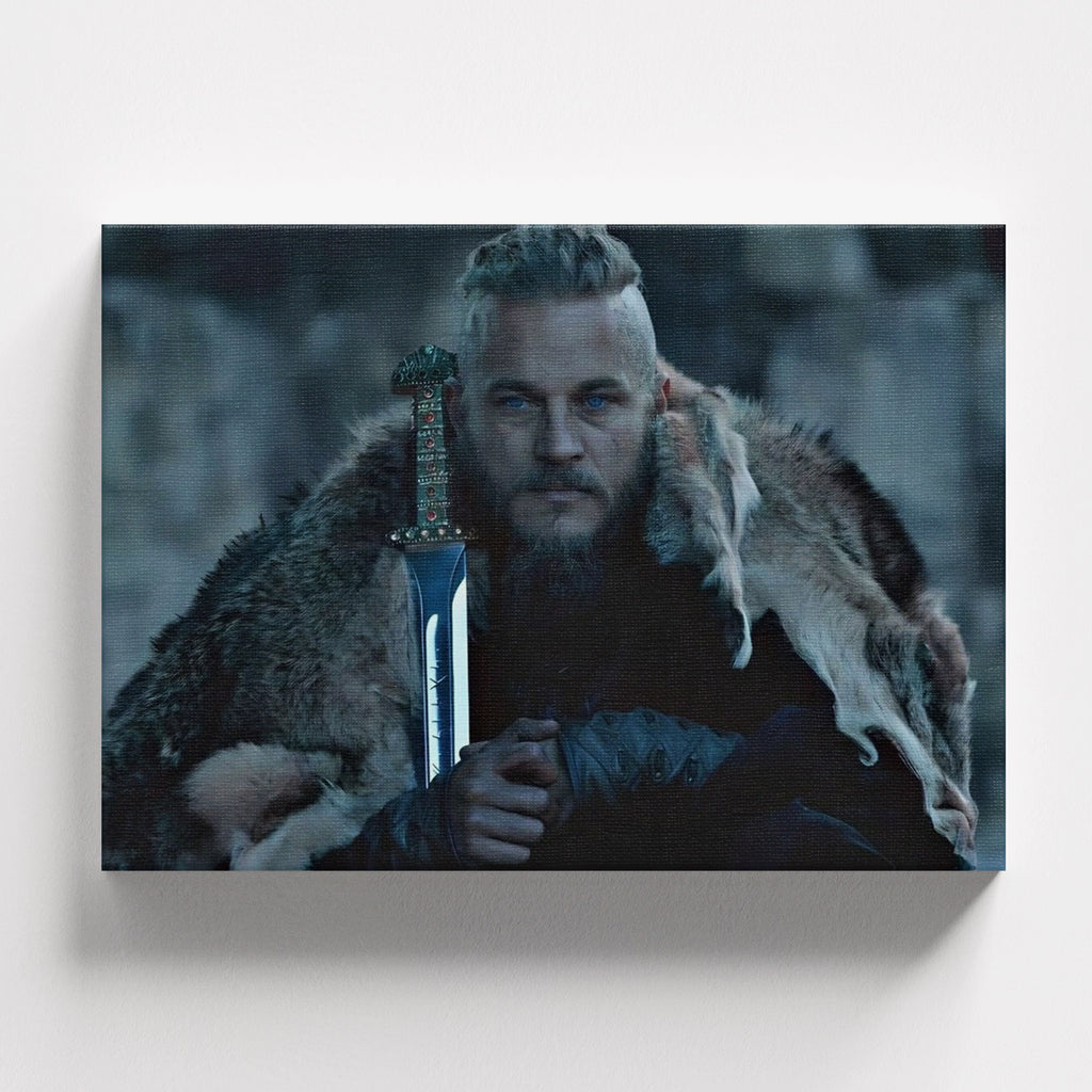 Πίνακας σε καμβά Viking Spirit, χωρίς κορνίζα, μπροστινή όψη.