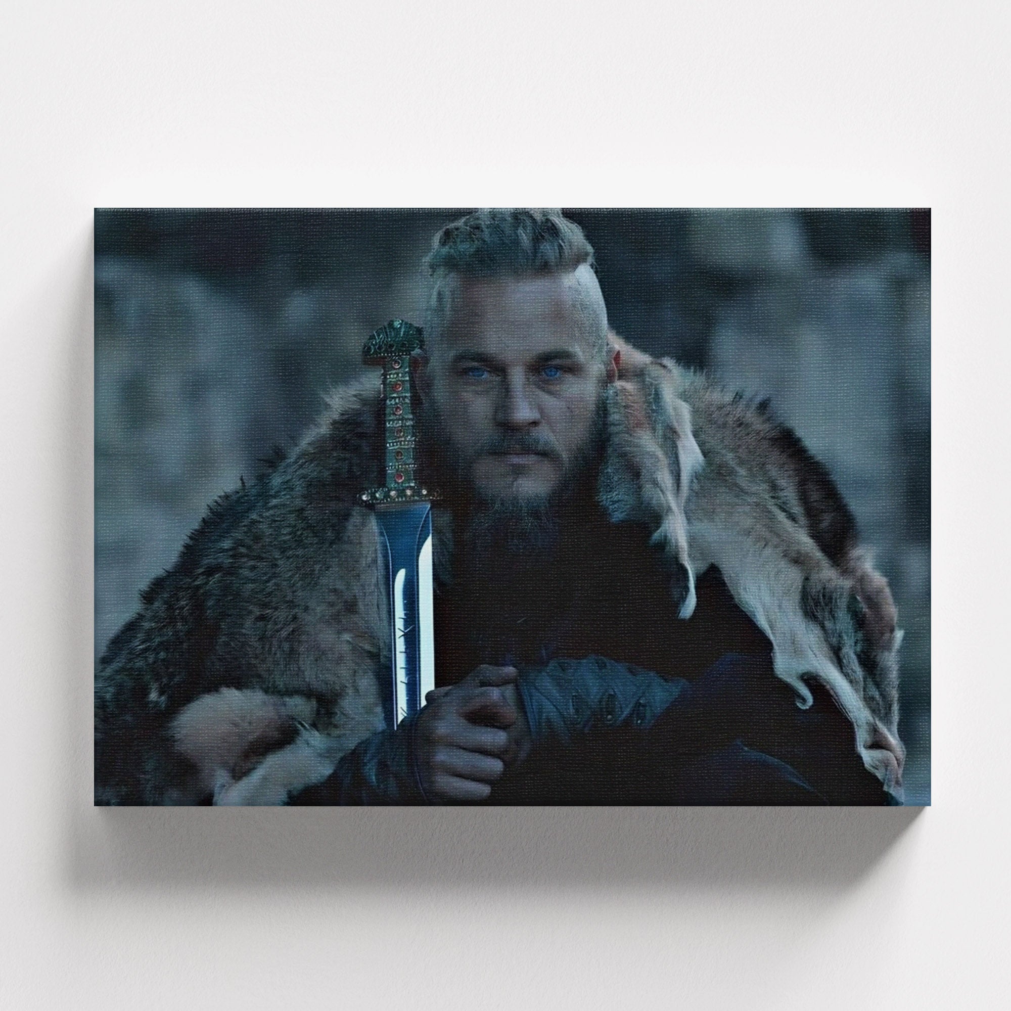 Πίνακας σε καμβά Viking Spirit, χωρίς κορνίζα, μπροστινή όψη.
