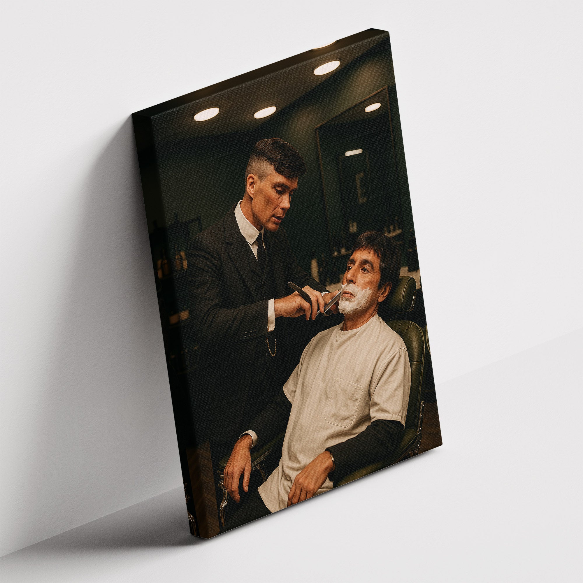 Καμβάς Shelby x Montana - Barber σε δεύτερη γωνία λήψης, χωρίς κορνίζα.
