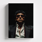 Πίνακας σε καμβά The Boss - Tony Montana, χωρίς κορνίζα, μπροστινή όψη.