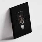 Καμβάς James Bond – Sketch σε δεύτερη γωνία λήψης, χωρίς κορνίζα.