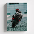 Πίνακας σε καμβά MotoGP Power, χωρίς κορνίζα, μπροστινή όψη.