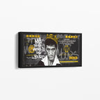 King of Hustle – The World Is Yours Canvas