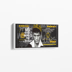 King of Hustle – The World Is Yours Canvas
