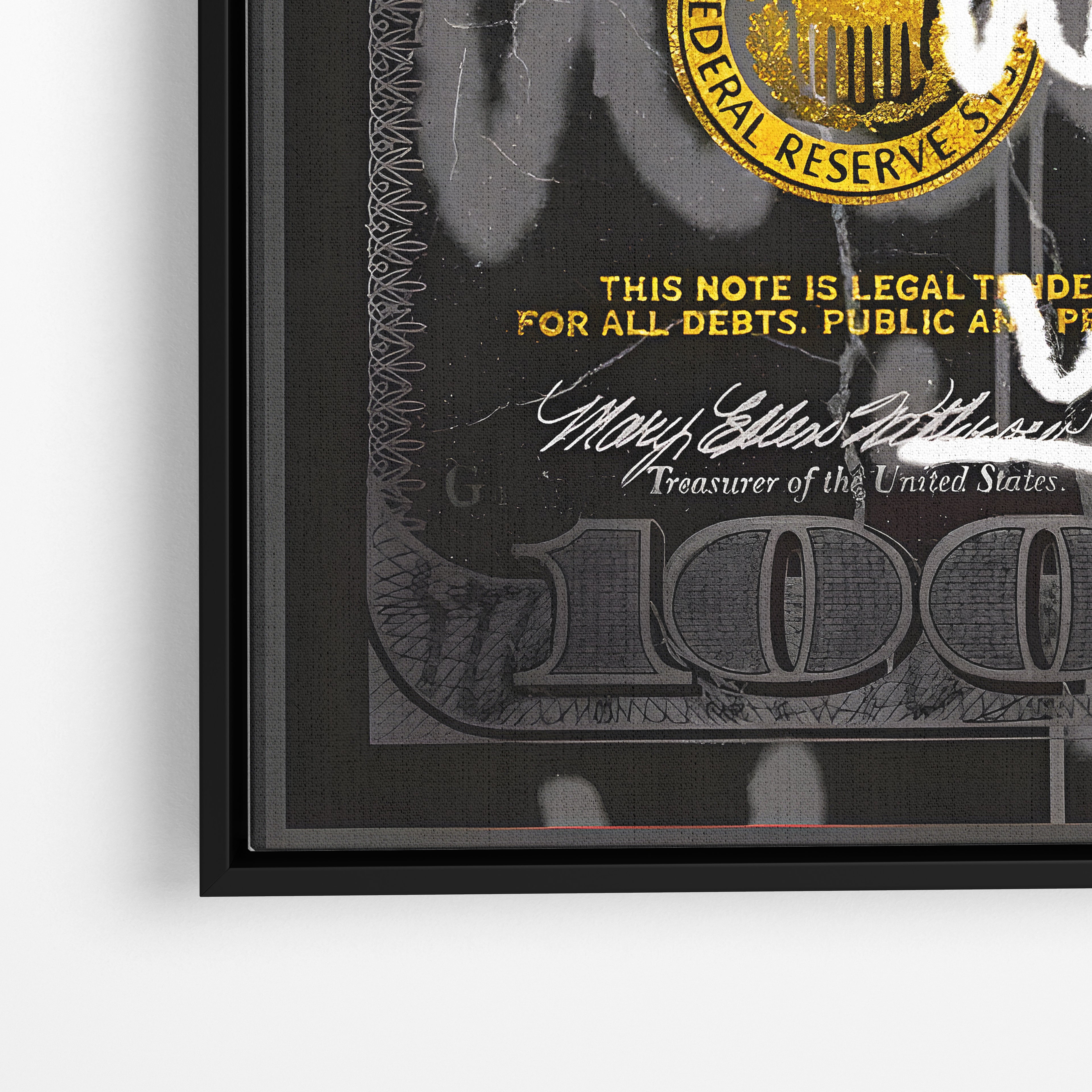 King of Hustle – The World Is Yours Canvas