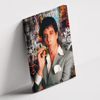 Καμβάς Tony Montana - Iconic σε δεύτερη γωνία λήψης, χωρίς κορνίζα.