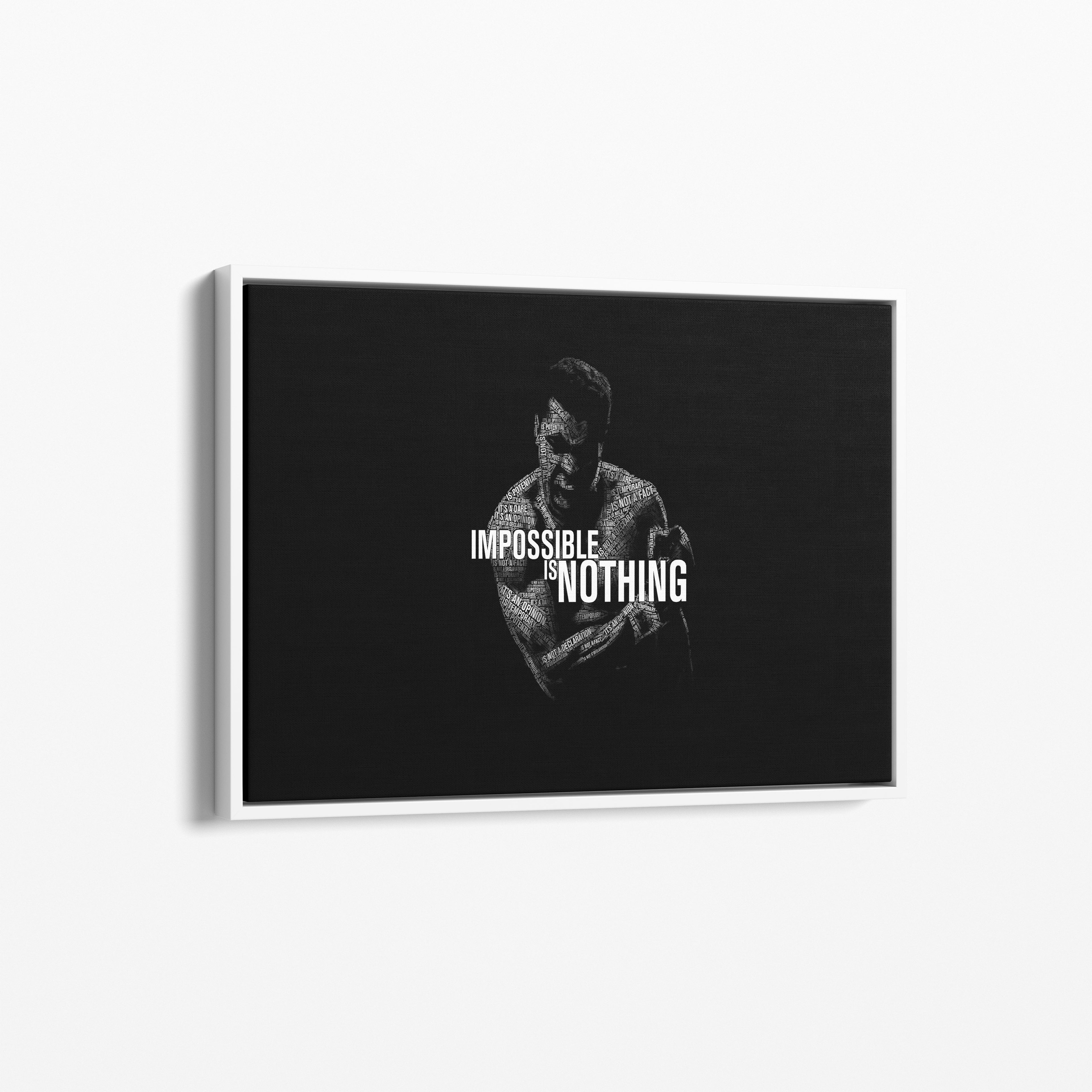 Muhammad Ali – Impossible is Nothing Canvas
