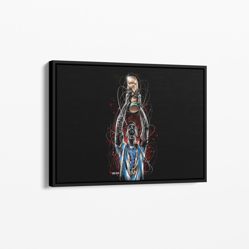 Lionel Messi – World Cup Canvas
