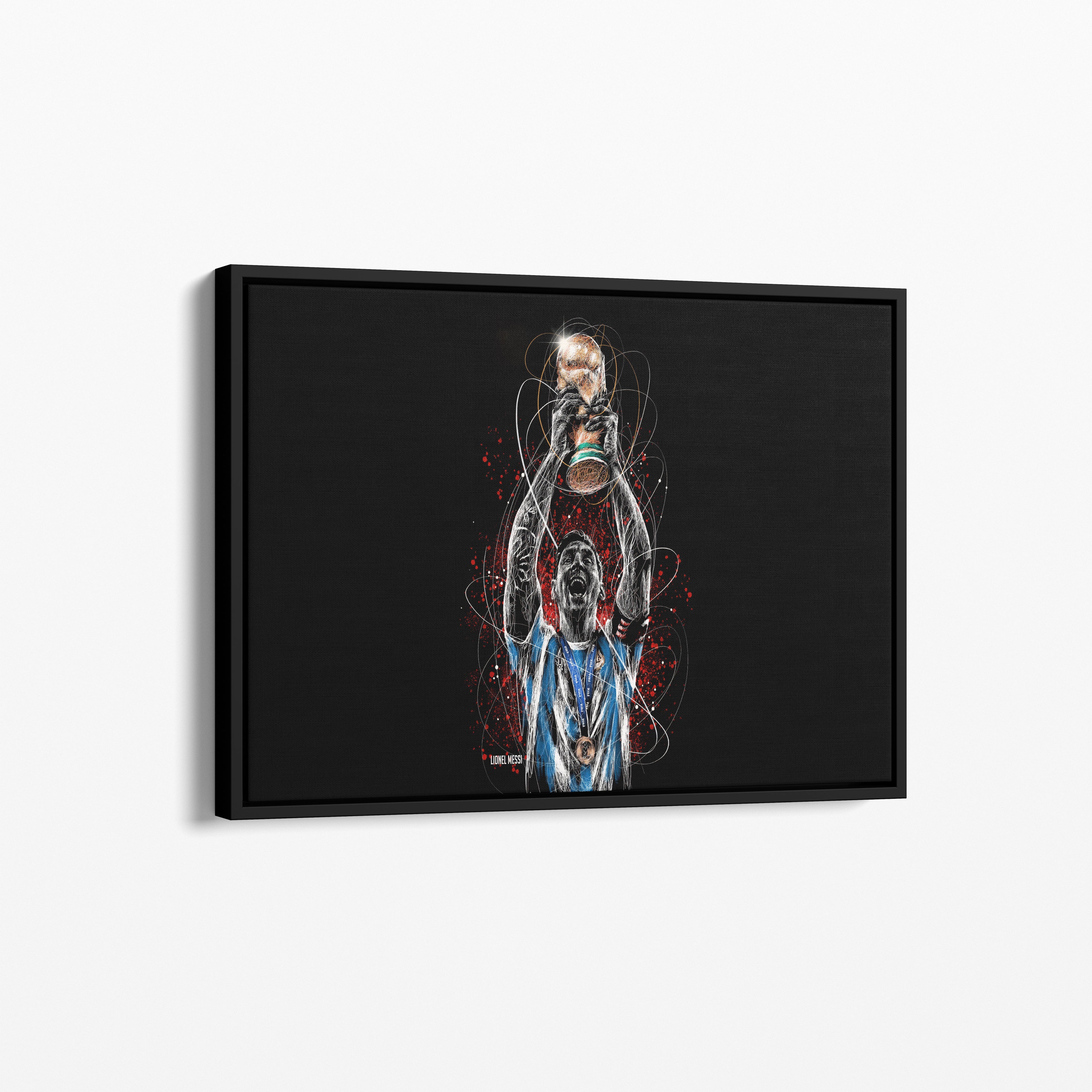 Lionel Messi – World Cup Canvas