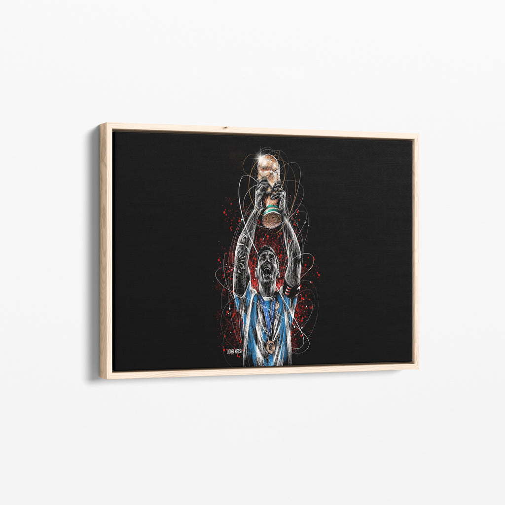 Lionel Messi – World Cup Canvas