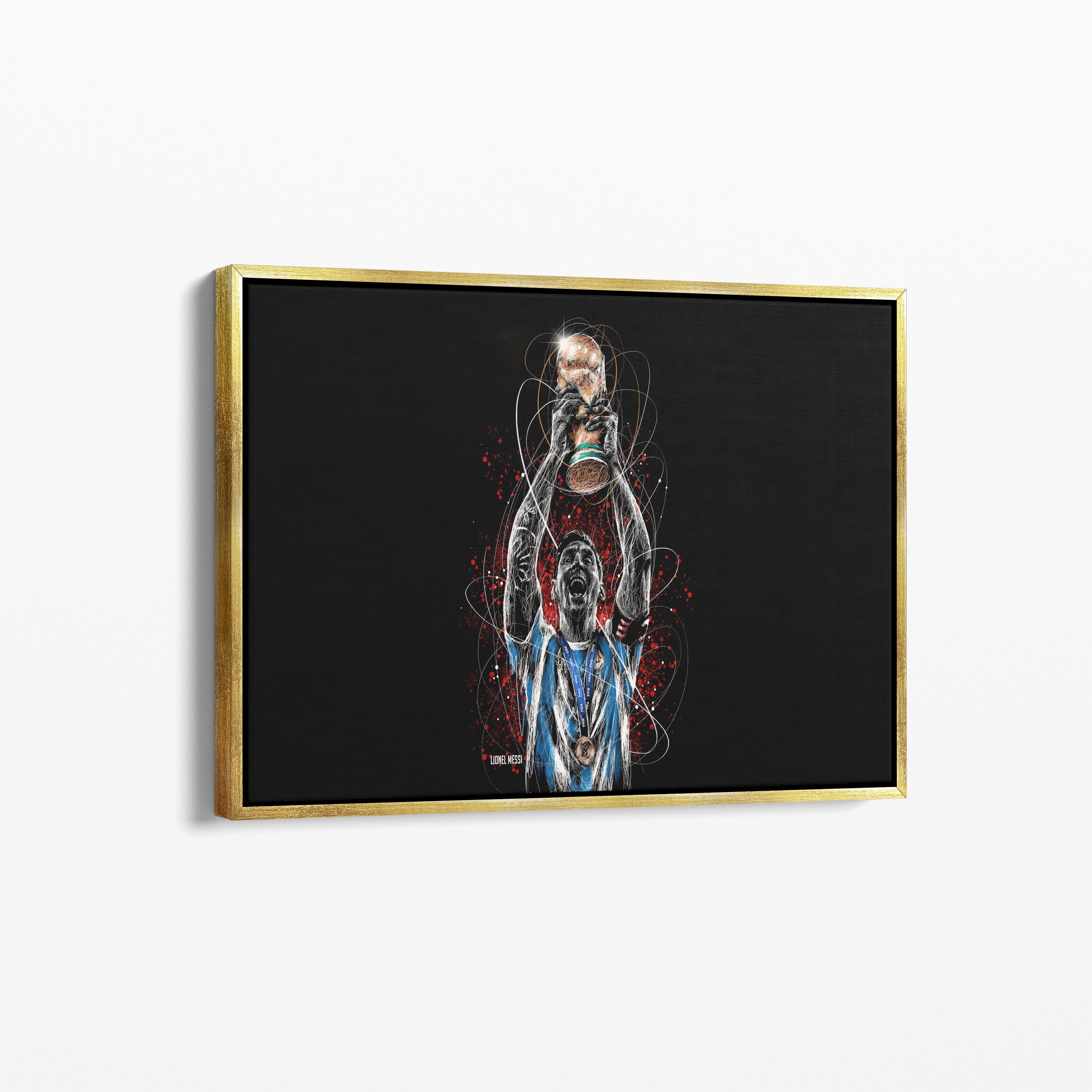 Lionel Messi – World Cup Canvas