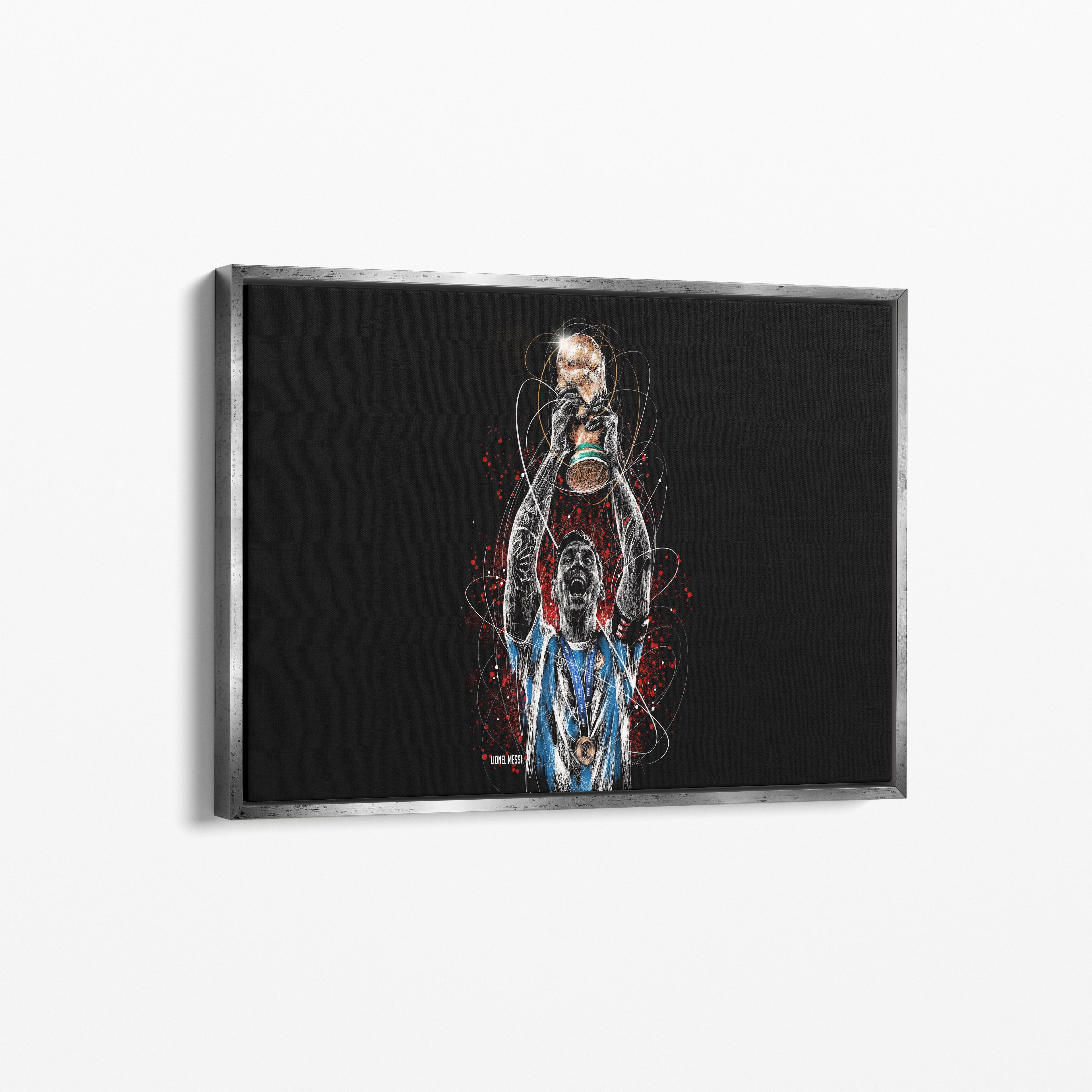 Lionel Messi – World Cup Canvas