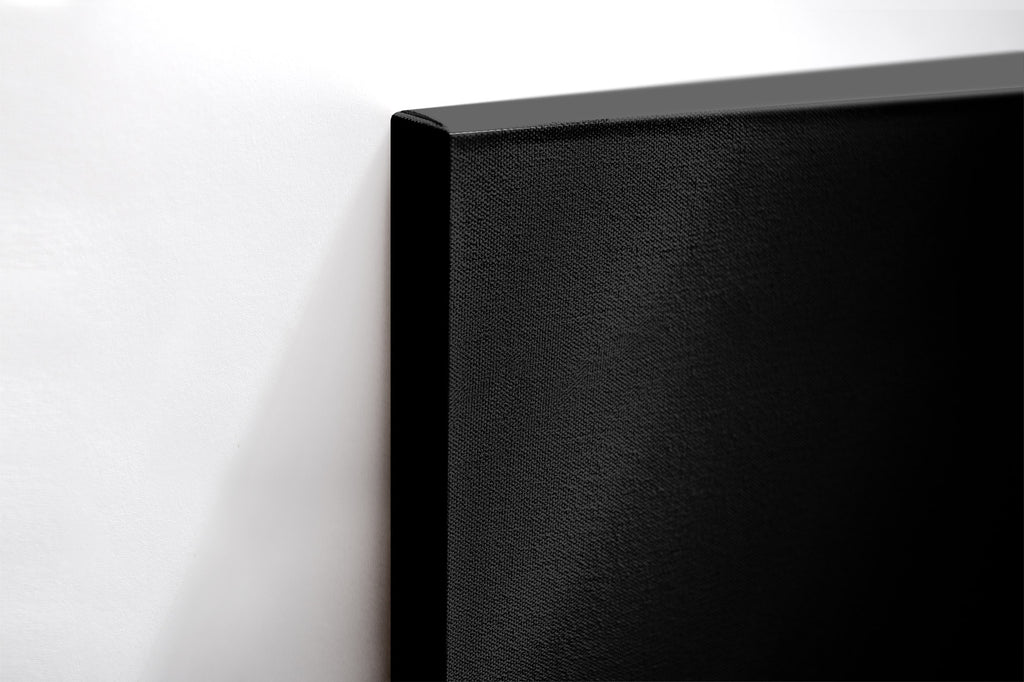 Close-up λεπτομέρεια της εκτύπωσης καμβά Lionel Messi – World Cup Canvas.