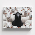 Πίνακας σε καμβά Black Sheep - Horizontal, φωτογραφία προϊόντος 1.