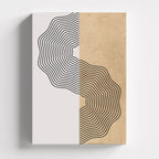 Abstract Waves – Minimalist Art