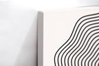 Abstract Waves – Minimalist Art