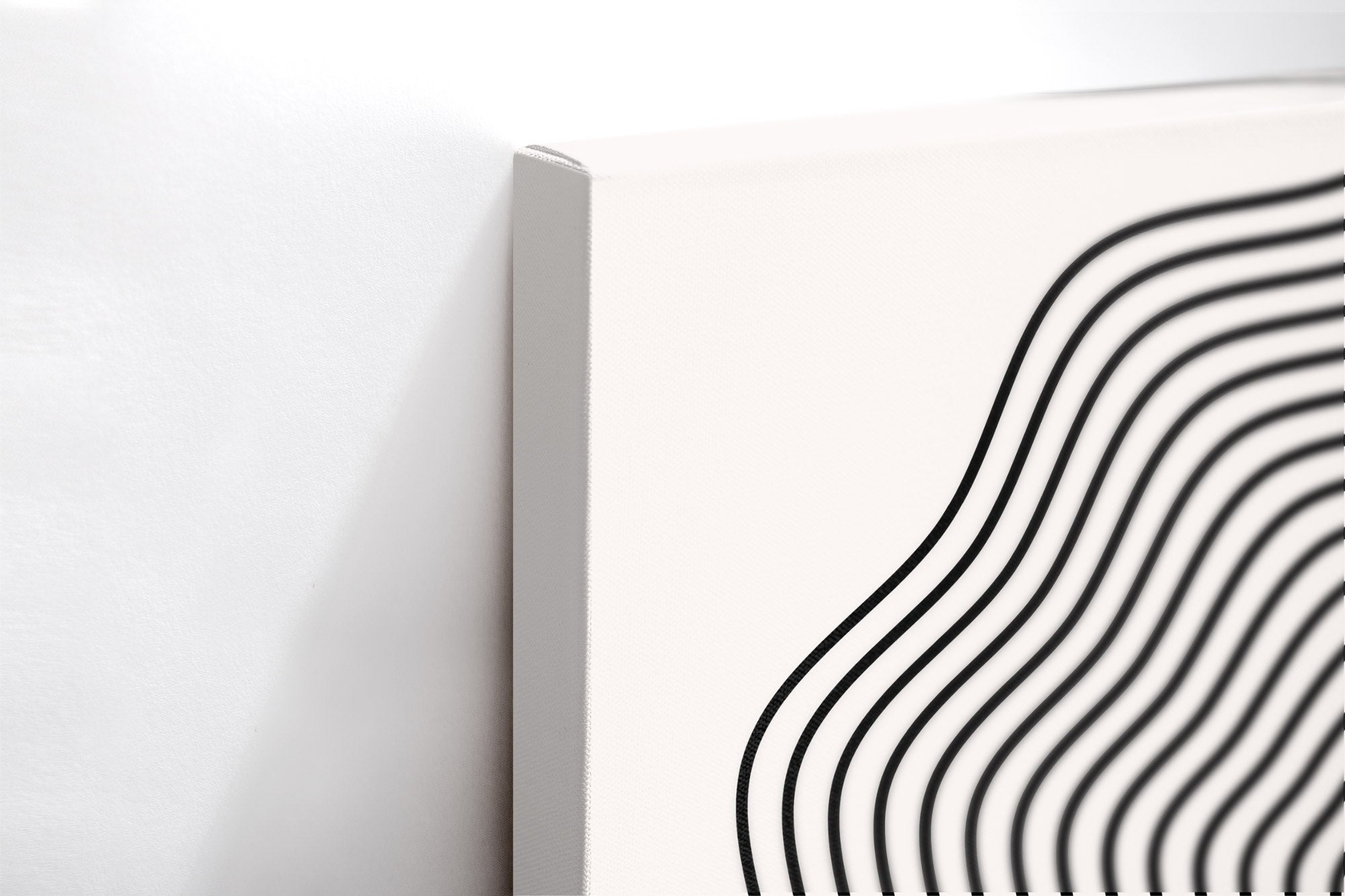 Abstract Waves – Minimalist Art