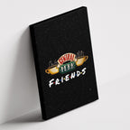 Καμβάς Central Perk - Friends σε δεύτερη γωνία λήψης, χωρίς κορνίζα.