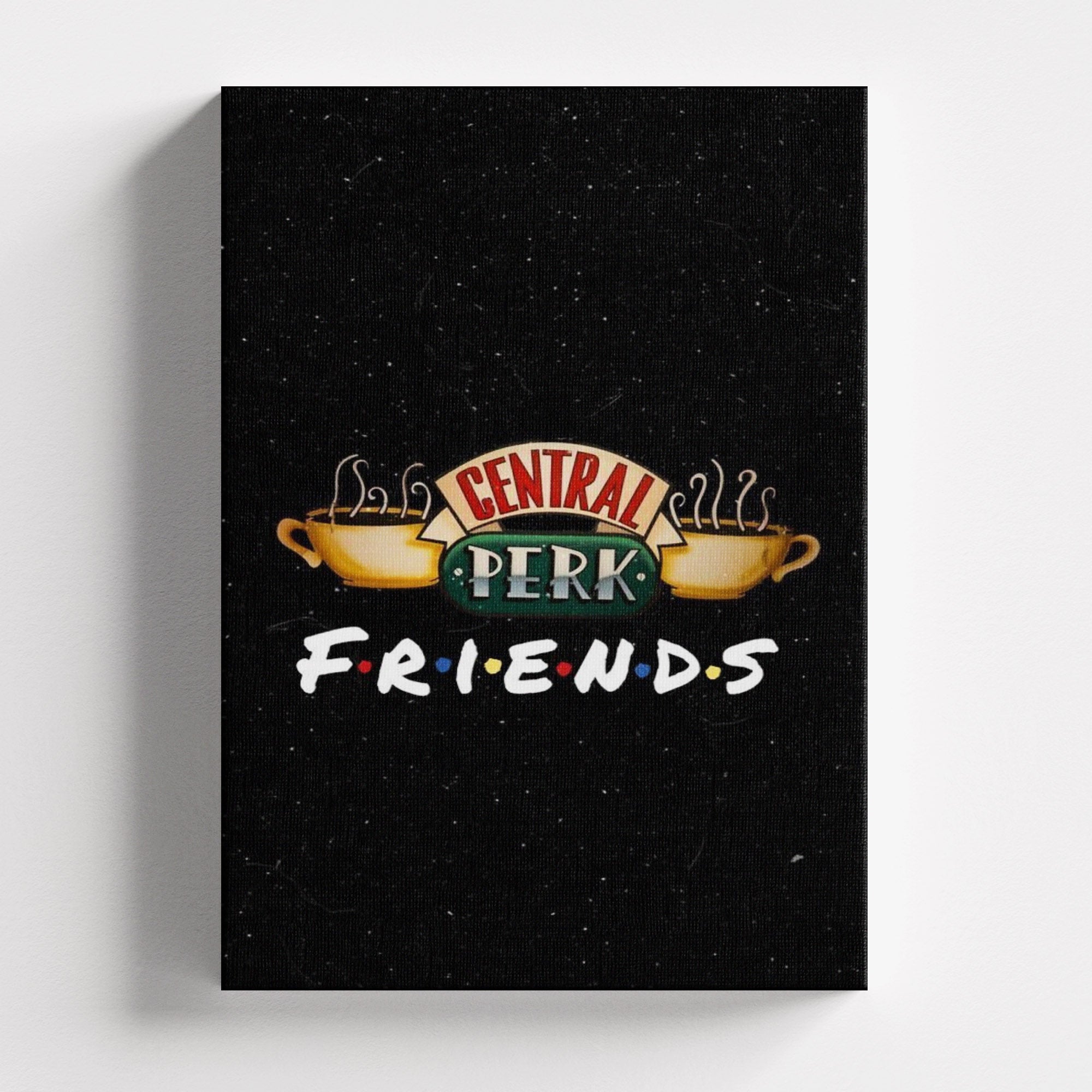 Πίνακας σε καμβά Central Perk - Friends, χωρίς κορνίζα, μπροστινή όψη.