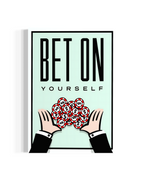 Bet On Yourself – Motivational Canvas