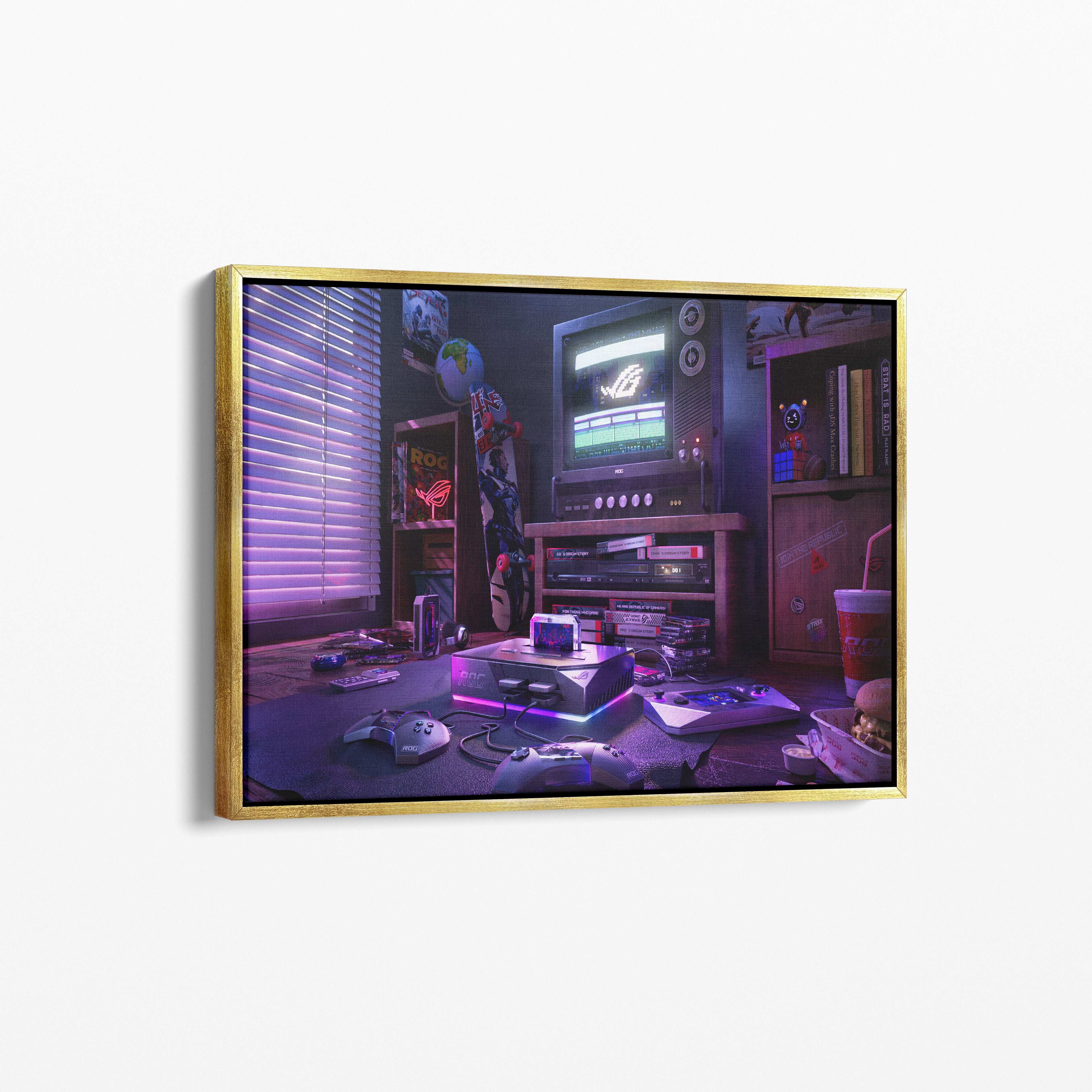 Retro Gaming Room