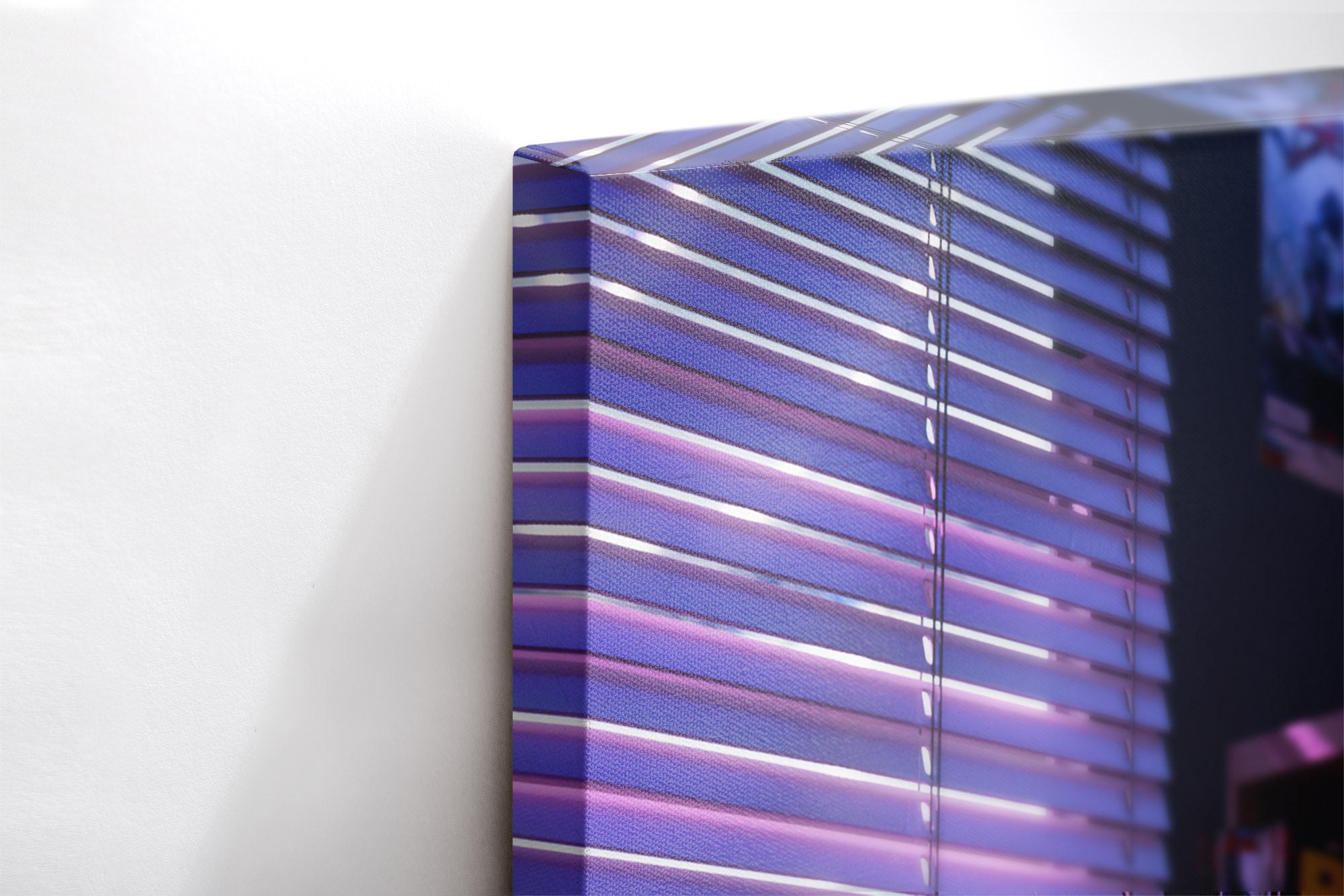 Close-up λεπτομέρεια της εκτύπωσης καμβά Retro Gaming Room.