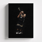 Πίνακας σε καμβά Steph Curry – Sketch, χωρίς κορνίζα, μπροστινή όψη.