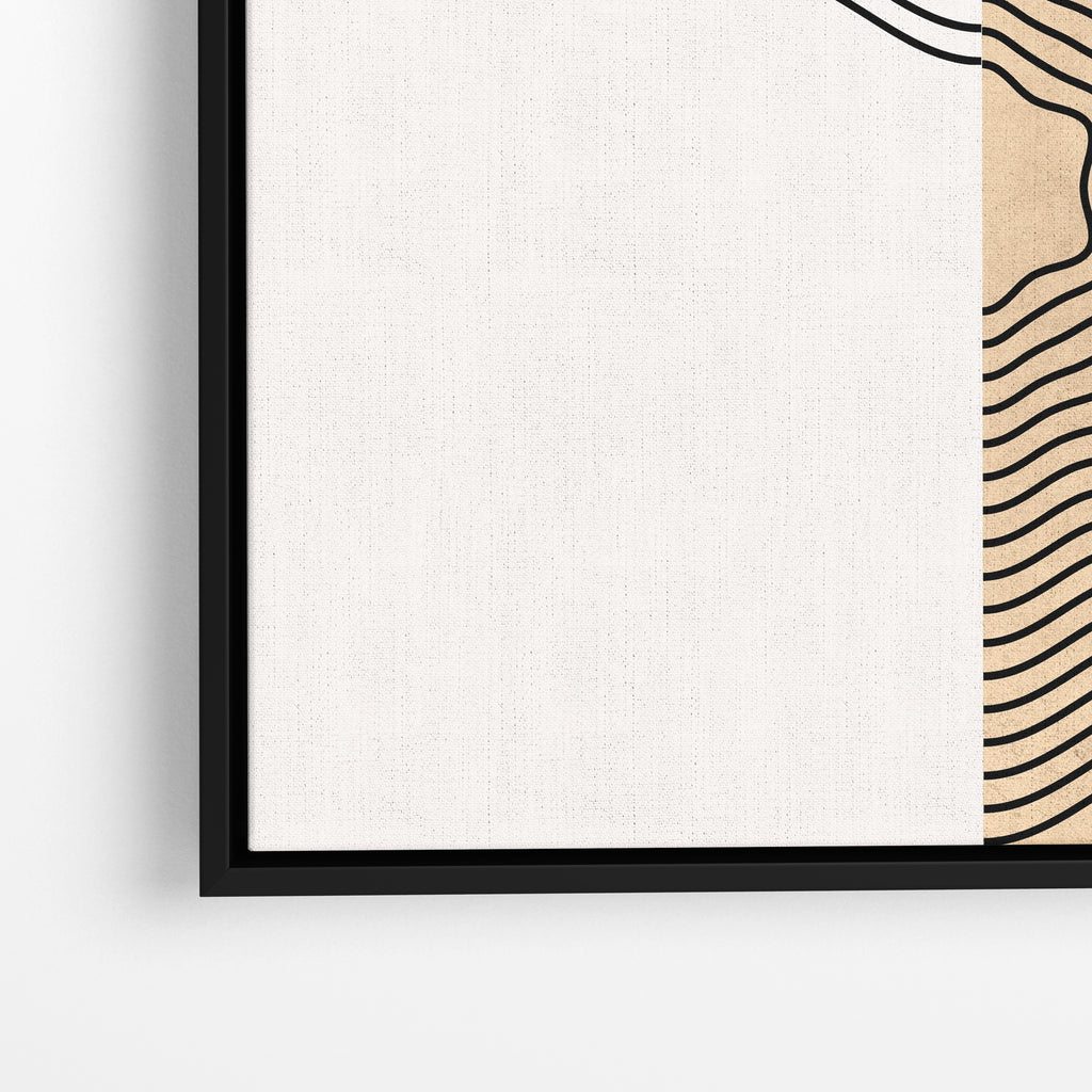 Abstract Waves – Minimalist Art