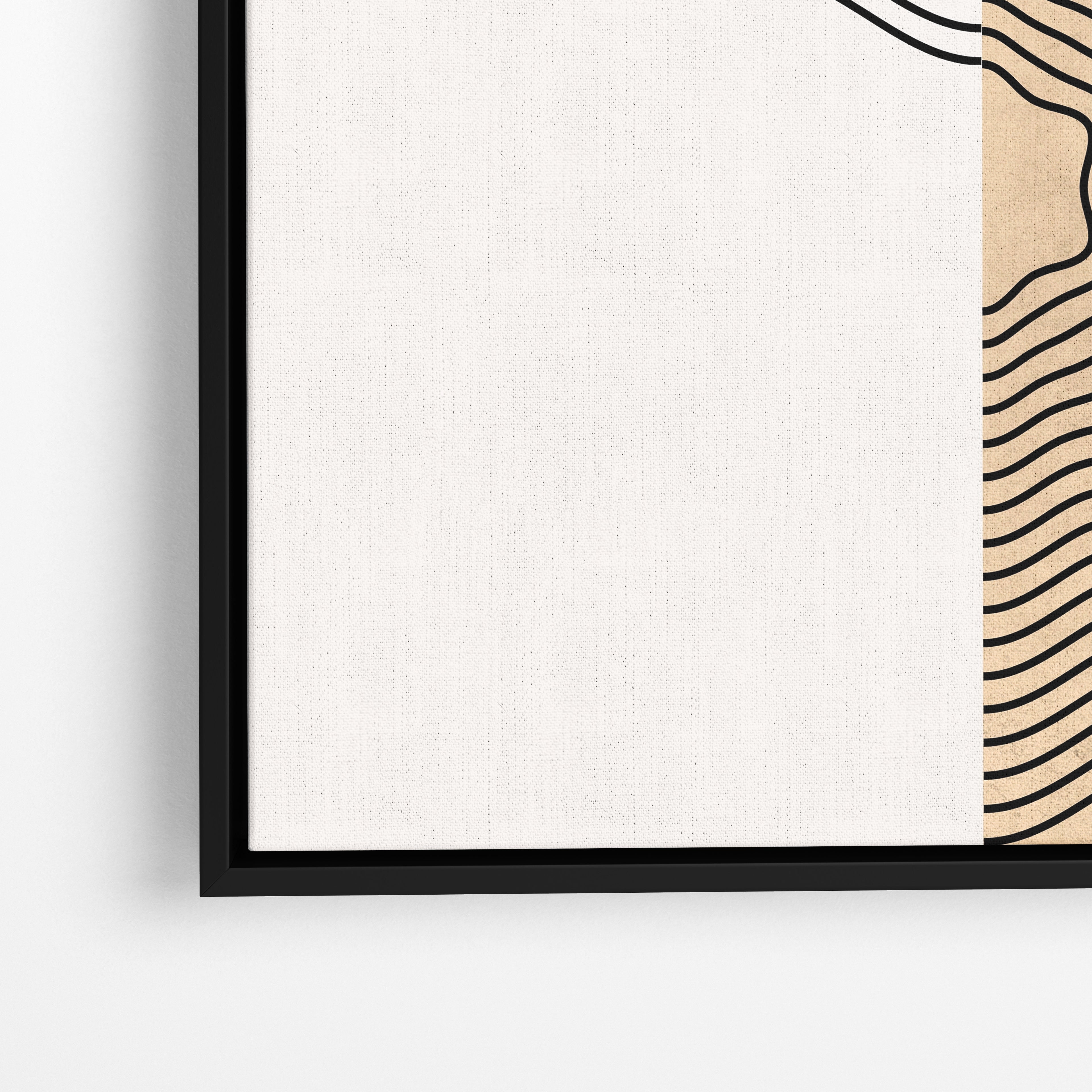 Abstract Waves – Minimalist Art