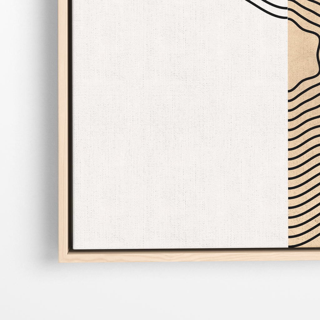 Abstract Waves – Minimalist Art
