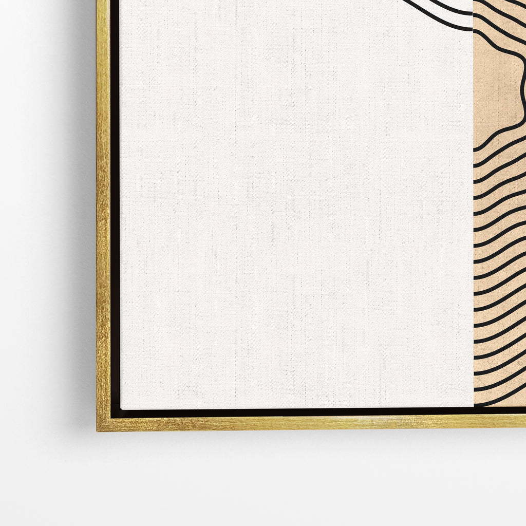 Abstract Waves – Minimalist Art