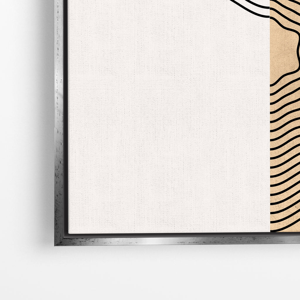 Abstract Waves – Minimalist Art
