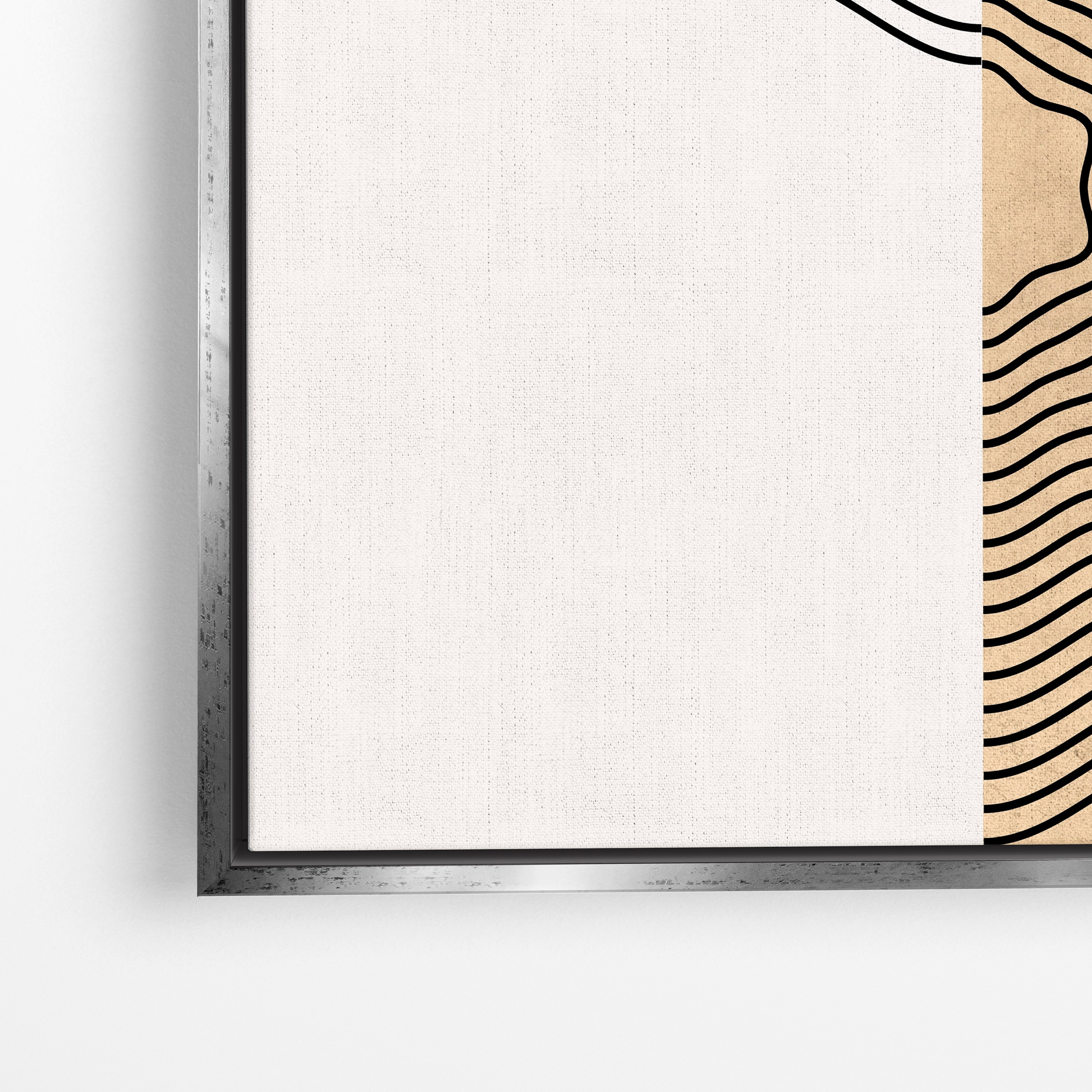 Abstract Waves – Minimalist Art