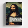 Πίνακας σε καμβά Mona Lisa Classic, χωρίς κορνίζα, μπροστινή όψη.